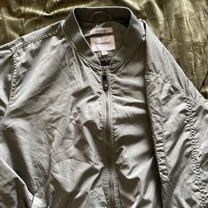 Mens green bomber jacket